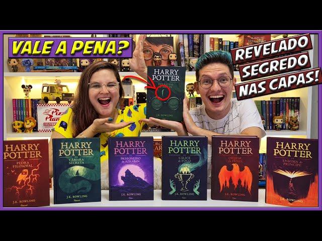 REVIEW COLEÇÃO HARRY POTTER CAPA DURA 2017 ️