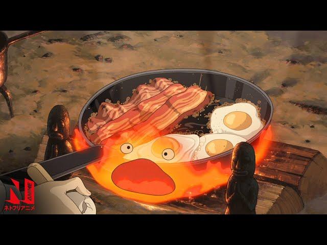 Howl's Moving Castle | Multi-Audio Clip: Gather Around For Breakfast! | Netflix