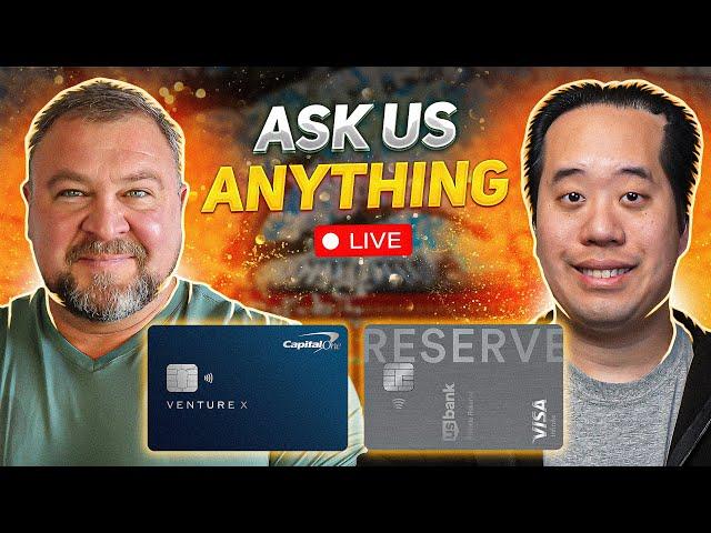 Are We Keeping Our Amex Platinum Cards?! | Live Q&A