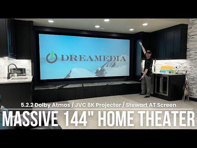 MASSIVE 144” Home Theater w/ JVC NZ7 4K & 5.2.2 Dolby Atmos! Colorado Springs