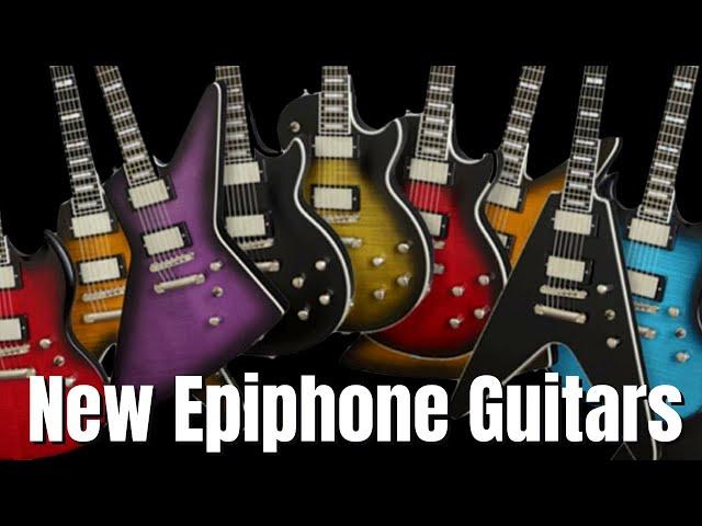 New Epiphone Guitars for 2021