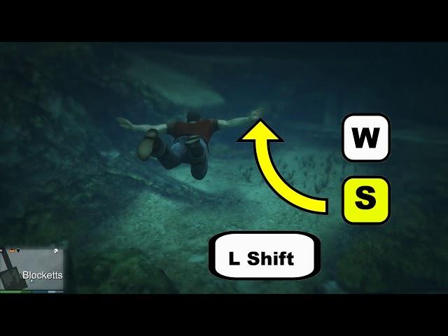 GTA 5 HOW TO SWIM PC