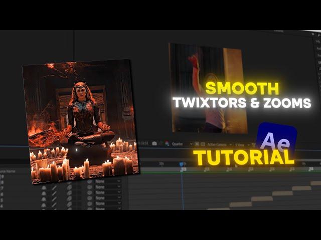 Smooth Zooms and Twixtor | After Effects TUTORIAL