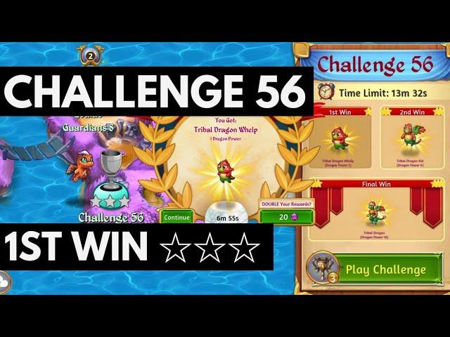 Merge Dragons Challenge 56 • 6m55 On 1st Win 