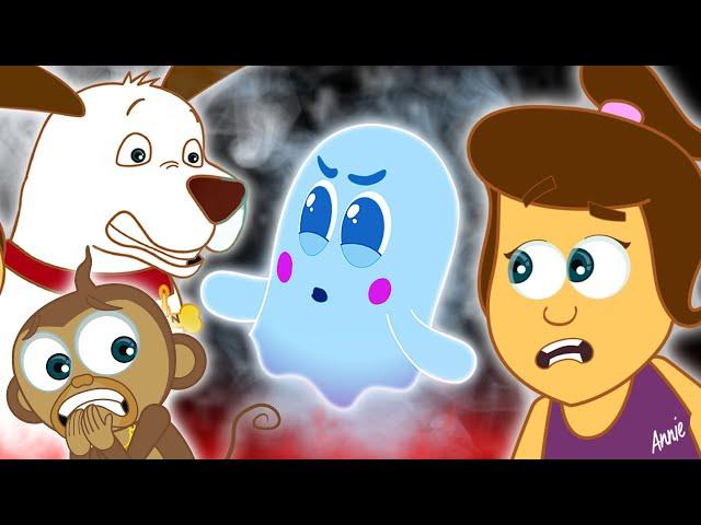 HooplaKidz Toons: Spooky Ghost Mysteries | Adventures of Annie and Ben | Funny Cartoons for Kids