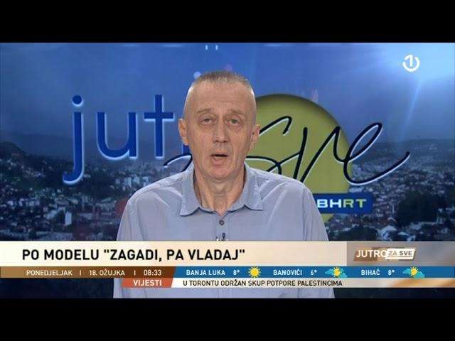 Amir Sužanj, kolumna "Jutra za sve": Po modelu "zagadi, pa vladaj"