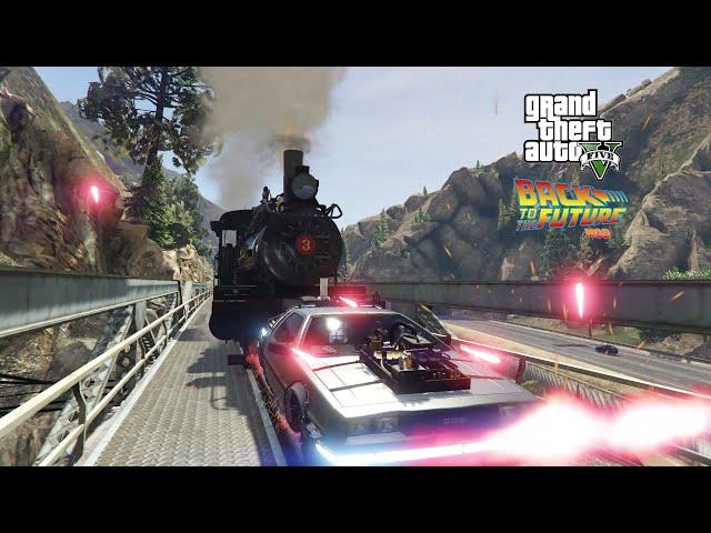 Back To The Future V MOD Train Mission GRAND THEFT AUTO V