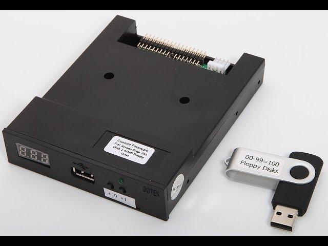 Floppy Drive To USB Flash DR Emulator For CNC Machine, Embroidery Machine, & Music Keyboard