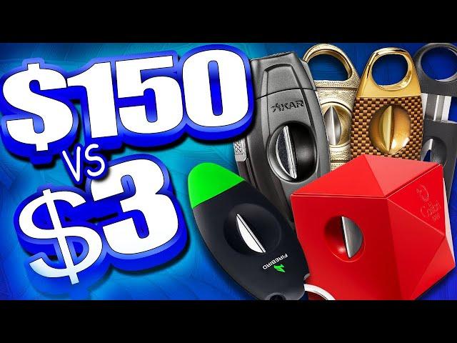 $150 vs $3 V Cut Cigar Cutter Showdown: Which is the Best?