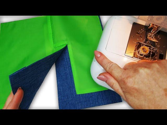 Unique sewing trick! Slot and lining easier not it happens