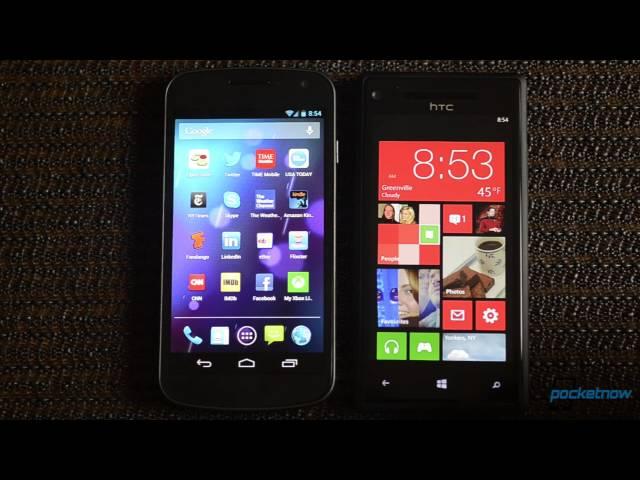 Windows Phone 8 vs. Android 4.1 | Pocketnow