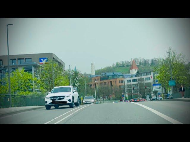 4K Ravensburg +Weingarten / Tour Drive in Germany  Most Beautyfull city 