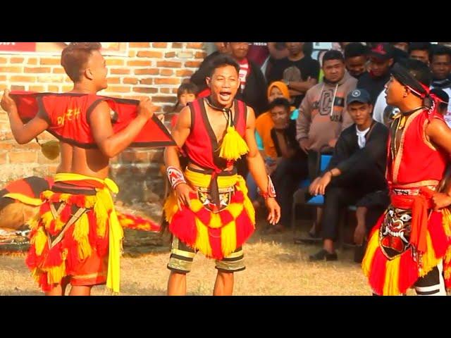 Aksi Bujang Ganong Lucu Duo Kentus & Yusuf | Reog Ponorogo Di Jebeng Slahung, Jathil Cantik Urul Dkk