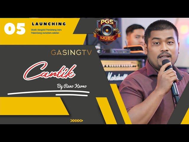 NEW PGS Putra Gasing Sukses Music CANTIK By Rano Karno  Grand Launching Rec GasingTV