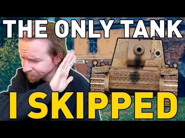 Only Tank I SKIPPED in World of Tanks!