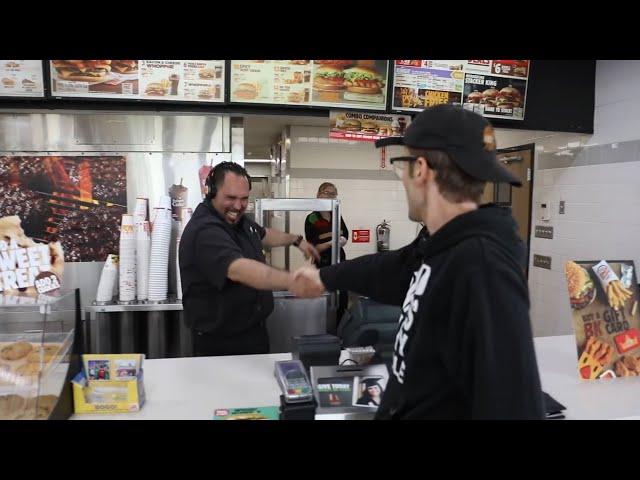 RAPPING MY ORDER AT FAST FOOD RESTAURANTS!