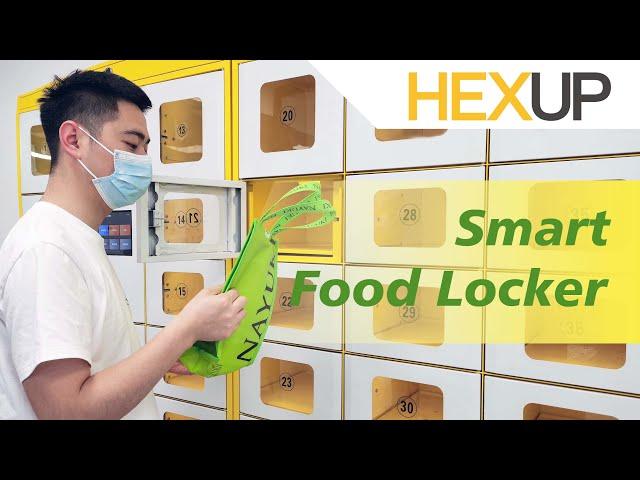 Introduction to the size of the smart food locker