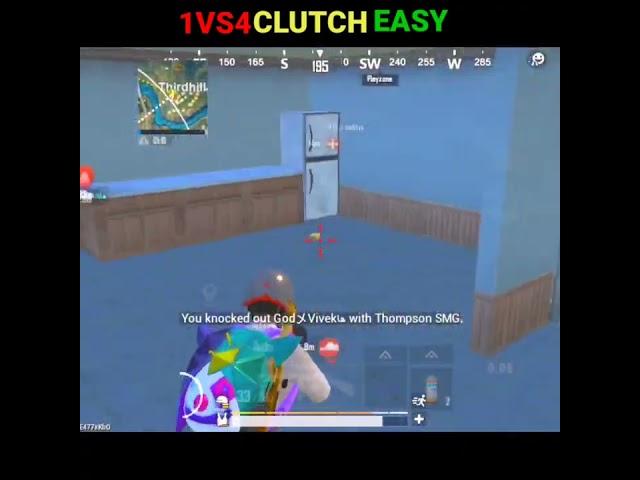 RTF RIDER BEST 1VS4 CLUTCH IMPOSIBLE SURVIVE #shorts #trending