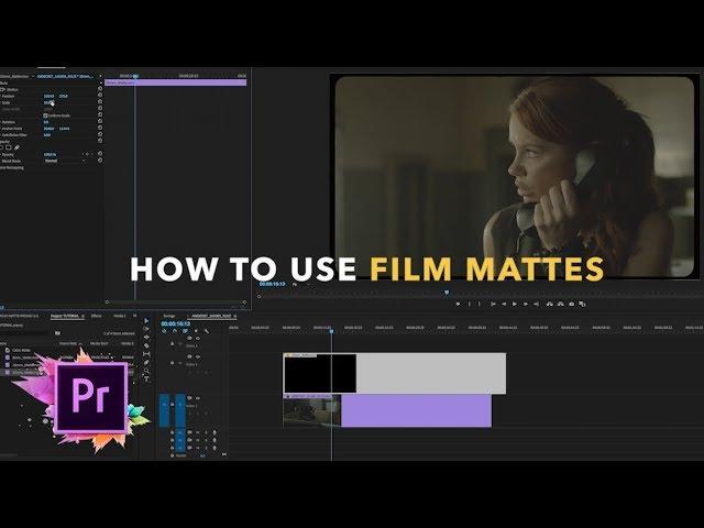 How To Use Film Mattes! - Tropic Colour Tutorial