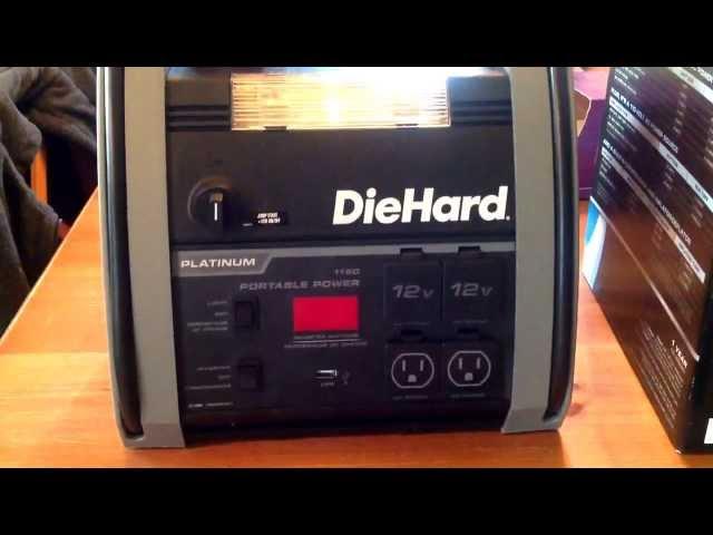 Battery Backup for CPAP Sleep Apnea Machine - Sears DieHard Portable Power 1150