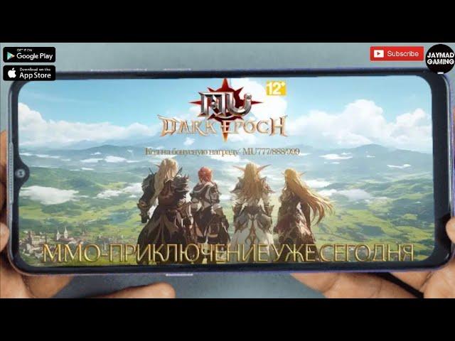 MU DARK EPOCH (EN) 2025 Online-MMORG Mobile Android-Gameplay