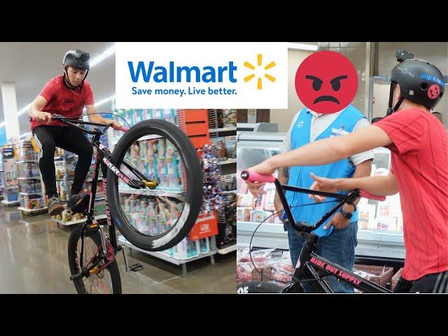 WHEELING THROUGH WORLDS BIGGEST WALMART (KICKED OUT)