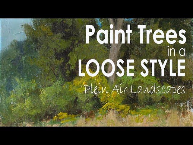 How to Paint Tree Foliage