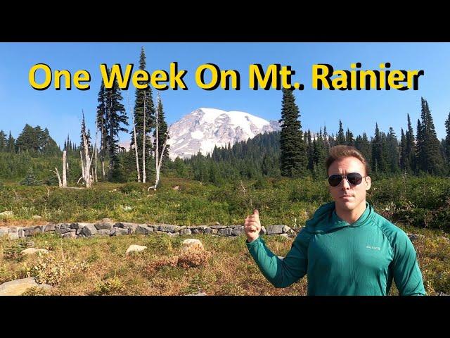 One Week On Mt. Rainier, Training With RMI Expeditions