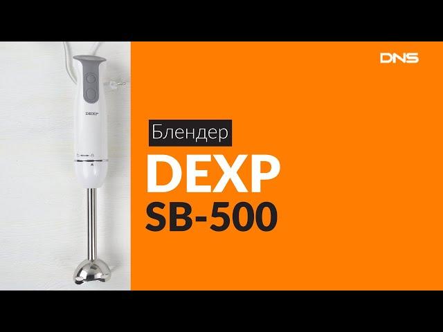 Распаковка блендера DEXP SB-500 / Unboxing DEXP SB-500