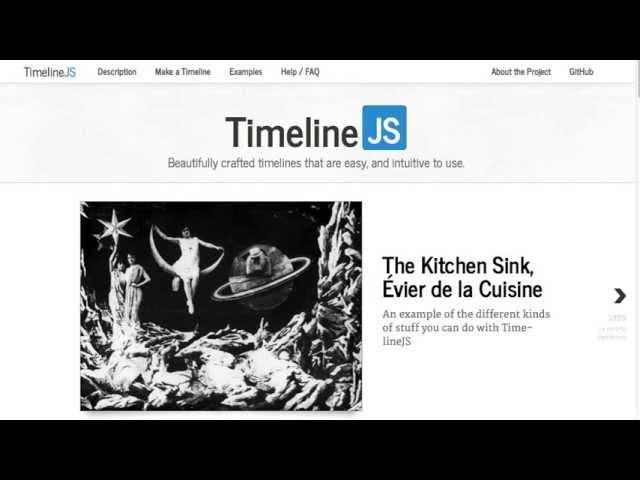 Timeline JS tutorial