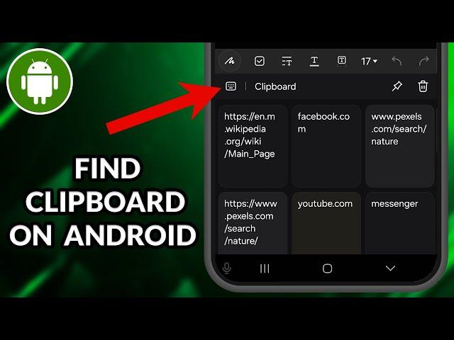 How To Find Clipboard On Android Phone