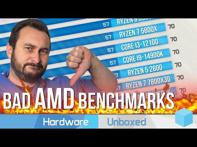 Why AMD’s Bad Benchmarks Are BAD! Investigating The Lie