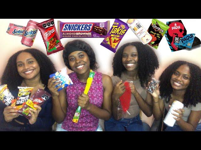 Trinidadians trying foreign snacks for the FIRST TIME |Iamsmiley