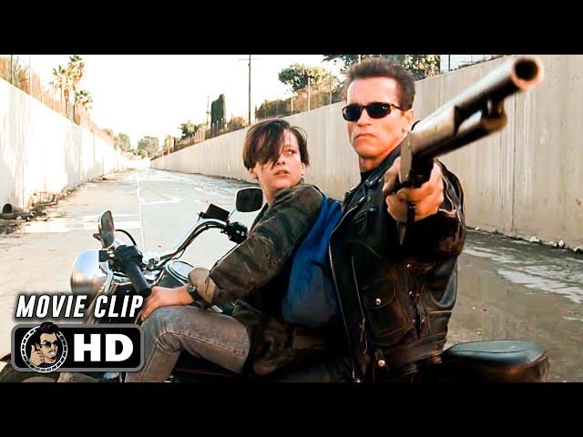 TERMINATOR 2 Clip - Truck Chase (1991) Arnold Schwarzenegger