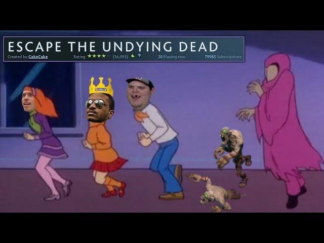 New Dota Custom Game! - ESCAPE THE UNDYING DEAD (Puzzle/Maze)