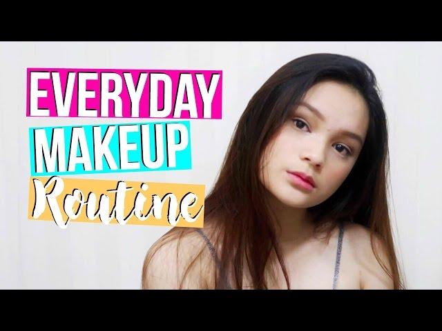 MY EVERYDAY MAKEUP ROUTINE (Philippines) | Danica O.