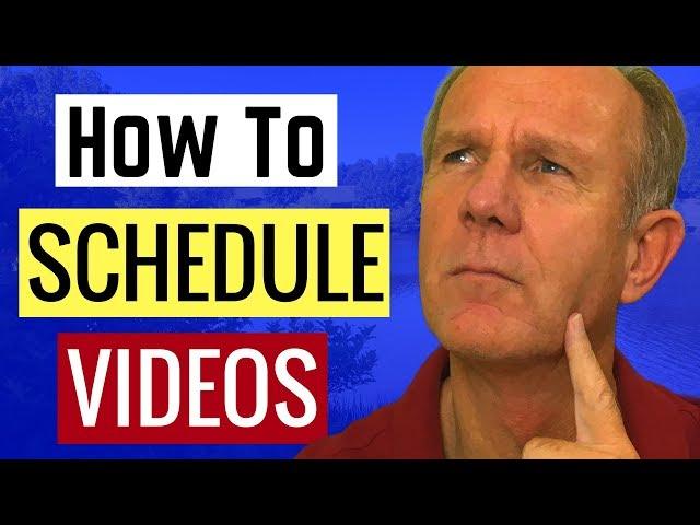 How To Schedule A YouTube Video Upload