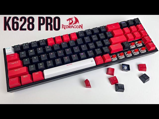 BEST 75% Mechanical Keyboard - Redragon  Pollux K628 Pro Review