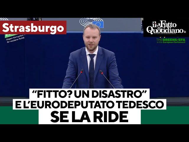 Il video virale dell'eurodeputato tedesco contro Fitto: "È il tizio che ha fatto disastri in Italia"