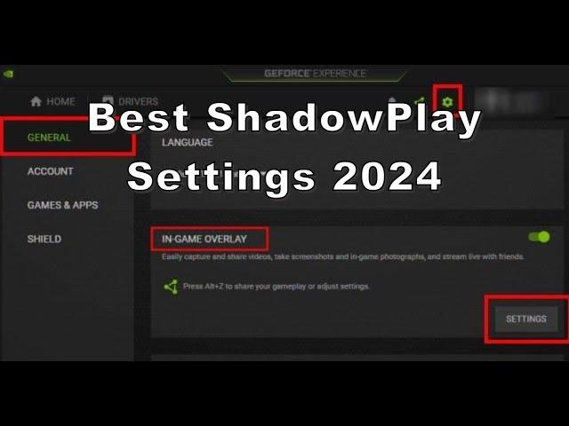 The Best Nvidia Shadowplay Settings For Recording Videos in 2024 *Easy*