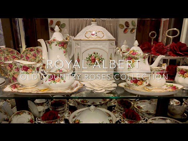 Royal Albert Old Country Roses China Collection,Royal Albert China,Royal Albert Dinnerware,Tea cups