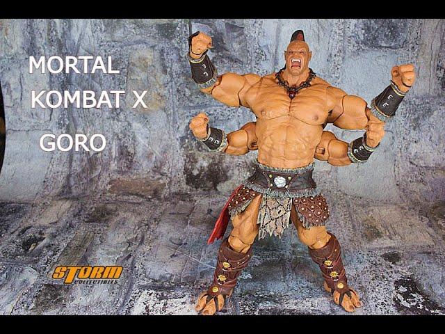 STORM COLLECTIBLES MORTAL KOMBAT X GORO action figure review