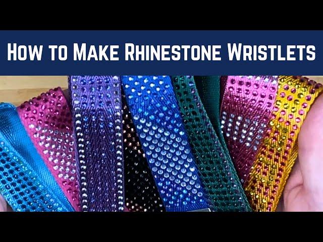 How to Make Rhinestone Wristlets