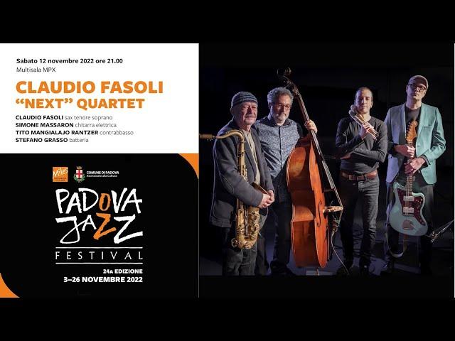 Claudio Fasoli "Next Quartet" - "RUSSELL SQUARE" (C. Fasoli) @ Padova Jazz Festival 2022