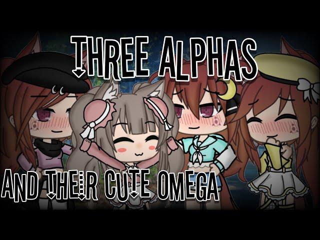 Three Alphas and their cute Omega || Gacha Life Mini Movie || GLMM || PART 1