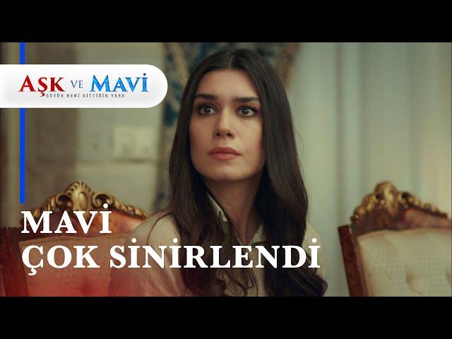 Akşam yemeğinde ortalık karıştı! - Aşk ve Mavi 15. Bölüm