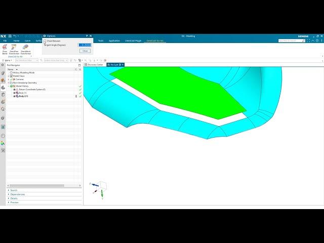 Siemens NX - OmniFree Transformer Tutorial 3-5