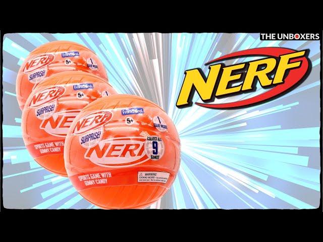 Nerf Surprise Mini Game & Gummy Candy Balls