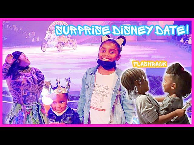 SURPRISE DATE AT DISNEY ON ICE WITH MY BABY COUSIN | YOSHIDOLL