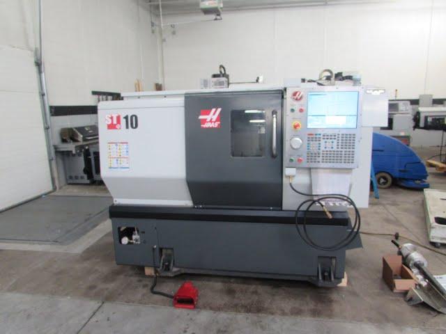 Haas ST 10 CNC Turning Center with Lexair Full Bore Collet Chuck At www.machinesused.com